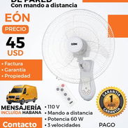 VENTILADOR DE PARED CON MANDO A DISTANCIA - Img 57035229