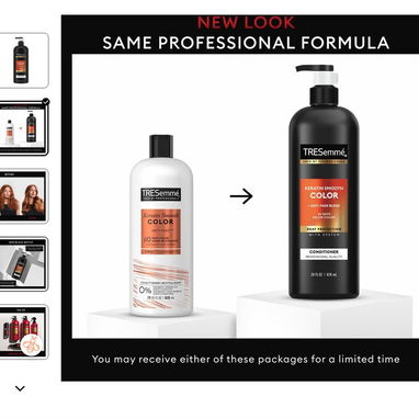 Shampoo + Acondicionador para Cabello Teñido - TRESemmé Keratin Smooth Color | 28 oz Descripción - 7/7