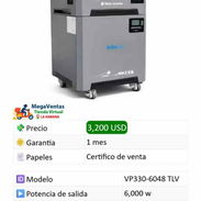 Inversor Todo en Uno 6kw + 15.36kwh, InfiniSolar - Img 55912024
