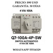 SWITCH DE ENCENDIDO AUTOMÁTICO 4 VÍAS - 100A Q7-LUMINA, ENTREGA DE FACTURA. VARIEDAD DE TECNOLOGÍA, ELECTRODOMÉSTICOS... - Img 53144954
