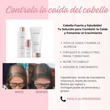 Trío anti caída reviving del Dr Tuna by Farmasi - Img 113694855