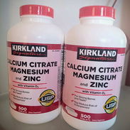 Citrato de calcio, magnesio y zinc con vitamina D3 pomo con 500 tabletas 35 USD - Img 53112093