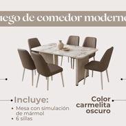 ✨ Juegos de comedor con piezas de imitación mármol ✨ - Img 55590448