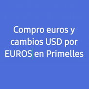 Compro euros y cambios usd por Euros - Img 57471414