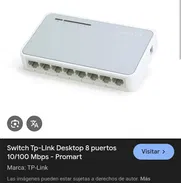 Switch de 8puertos a 100 megabis trabajando al 💯 - Img 49903989