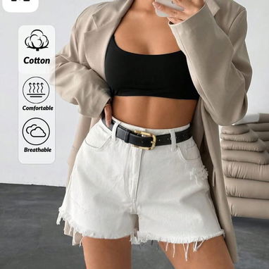 Hermosos shorts de mezclilla - Img 118107796
