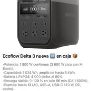 EcoFlow Delta 3 nueva en caja - Img 54813287