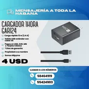 ⚡ CARGADORES 1HORA ⚡ VARIOS MODELOS CABLE V8, TIPO C Y IPHONE. DESDE LOS 4 USD HASTA LOS 9 USD. - Img 55226472