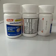 Meclizine 25mg (100 tabletas) - Img 54646858