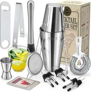 Set de Coctelería de 16 piezas, original y nuevo en caja - Img 49396397