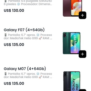 📢 CELULARES Y ACCESORIOS 🚲 Mensajería disponible por costo extra 📜 Garantía 30 días por escrito   🛜 - 2/7