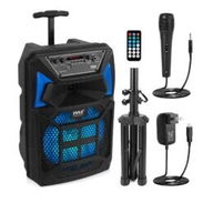 Pyle Altavoz PA Bluetooth Portátil 400W – Karaoke con Micrófono $136.79 - Img 56946326