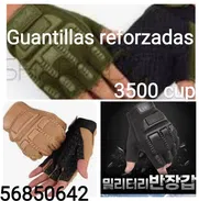 Guantillas reforzadas para Moto y bicicleta color negras y beige y verde olivo - Img 49932790