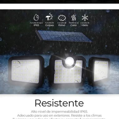 Lampara solar con sensor de movimiento - 8/8
