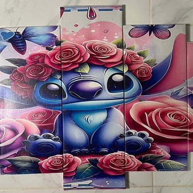 Cuadros decorativos  (Impresos en lienzo y montados en marcos de madera) Medidas: 50x85cm - 6/6