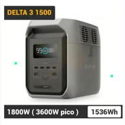 ECOFLOW DELTA 3 1500 + CABLE + PANEL DE 540 w en 1320 usd - Img 56848728
