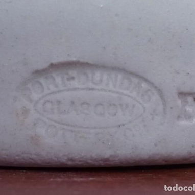 •Botella de cerveza cerámica "Gres-Port Dundas Glasgow"- siglo XIX pp XX. Herencia de mi bisabuela. - Img 80401080