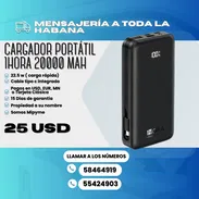 🔌 CARGADOR PORTÁTIL 🔴 20000 mAh 💲25 USD - Img 50818369