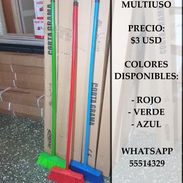 ESCOBA DE LIMPIEZA MULTIUSO, ENTREGA DE FACTURA, VARIEDAD DE ÚTILES DEL HOGAR, ETC - Img 55506207