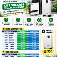 Kit solares completos y partes - Img 58056870