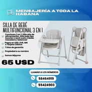 ✨ SILLA DE BEBÉ MULTIFUNCIONAL 3 EN 1 ✨ 💲 Precio: 65 USD - Img 54800227
