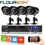 `Sistema Vigilancia FLOUREON 4 Cámaras 1080P DVR 500GB — Interior y Exterior 24/7 📷🔒` - Img 55677294