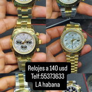 Relojes para caballeros Relojes adecéneles Relojes elegante Bañado en oro - Img 55651489