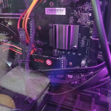 Torre Game Pro + Board Z590 AsRock + i7 11th gene + 16 GB RAM - Img 125979473