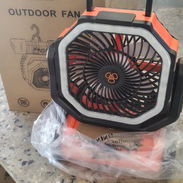 Ventilador Recargable F6 20000 mAh Con Linterna LED, 20000 mAh de Oscilación Automática con Batería con Control Remoto - Img 55785424