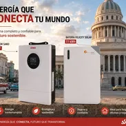 Kit solar inversor sako 10 kw (solo 110v)+Batería Felicity 11kwhh - Img 56707967