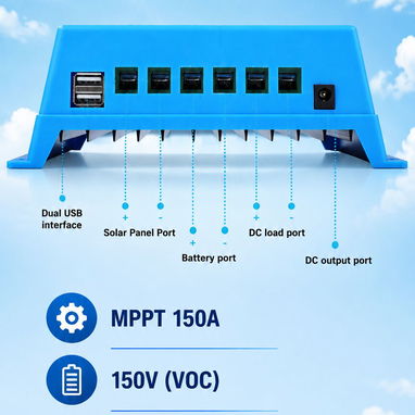 REGULADOR 150 AMPERE - 150V(VOC) NUEVO LO MEJOR DE REVOLICO - 2/2