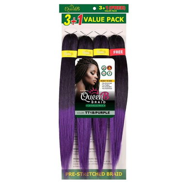 Paquete de 4 moños de pelo QueenB varios colores - Img 120336746