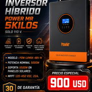 Inversor Híbrido power mr 5kilos - Img 55739207