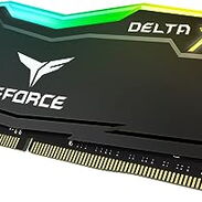 KIT DE RAM 16GB DDR4 T. FORCE DELTA RGB DISIPADAS(3600Mhz)|EN BLISTER!!! NUEVAS-0KM(52971024) - Img 44063184