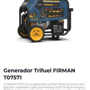 Generador Trifuel Firman 9400 w de arranque y 7500 w - Img 57759067