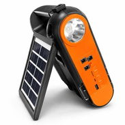 RADIO CON PANEL SOLAR, LINTERNA, BLUETOOTH Y LAMPARA LED - Img 55769513