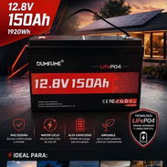 *BATERÍA 12.8V 150 Ah* IDEAL PARA INVERSORES🔋 - Img 57064791