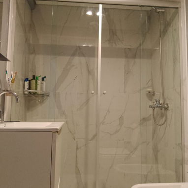 MAMPARAS Y PAÑOS FIJOS DE BAÑO "" - Img 123088285