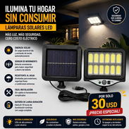 Lámparas de sensor de movimiento carga solar - Img 55242238