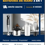 Batidora de mano 3 en 1 marca MIDEA - Img 56029467