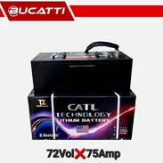 ✨️Baterías topmaq Lithium 72vol x 75amp ( celdas prismáticas )✨️ - Img 56641961