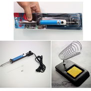 Cautin. Soldador eléctrico de mano 2 en 1 de 30W, estaño para soldar y desoldar, herramienta de bomba de vacío de soldad - Img 55700767