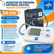 Esfigmomanómetro digital o equipo de tomar presión, marca Medline. Práctico, automático y fácil de usar en casa... - Img 57620220
