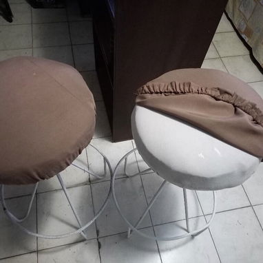 Pareja banquetas de hierro - 3/3