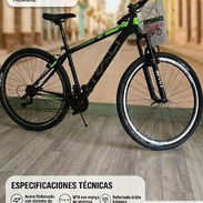 Bicicleta Rali medida 29 Precio:💲190usd ▪︎ Cuadro: Acero Reforzado con cableado interno. ▪︎ Frenos: Sistema V-Brake. ▪ - Img 55924815