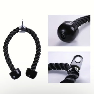 🔥 Agarre de Cuerda Premium para Tríceps y Bíceps 58234161 y 56902981 FITNESSARMY - Img 121286975
