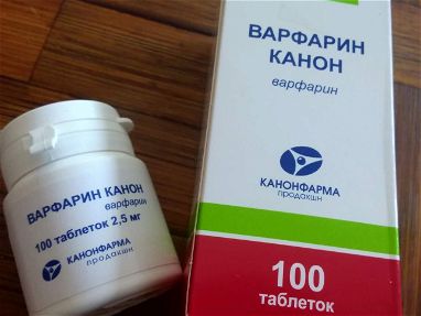Warfarina ( acido nalidixico)  2.5 mg el Pomo con 100 tab ---- 4,60 usd - Img main-image-45724195