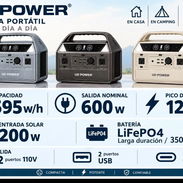 Estación de Energía Marca UD POWER de capacidad 595 Wh - Img 58348648