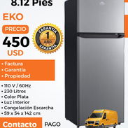 REFRIGERADOR EKO 8.12 PIES. 1 AÑO DE GARANTÍA. MENSAJERÍA GRÁTIS. - Img 56796556