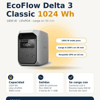Inversores, baterías, estaciones de cargas, ecoflow - 8/10